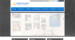 Desktop Screenshot of batteryparkvets.com